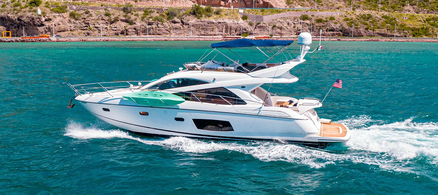 Sunseeker 55 SESTANTE Servicios Navieros, Embarcaciones La Paz, BCS