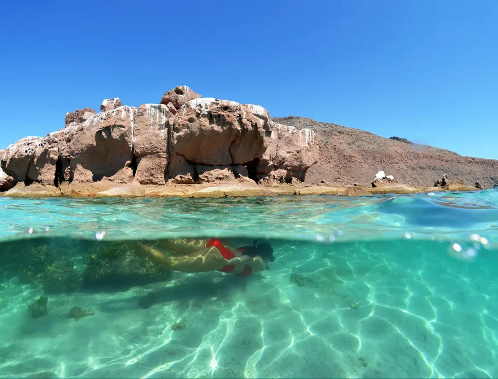 Isla Espíritu Santo, SESTANTE, servicios navieros, La Paz, Los Cabos
