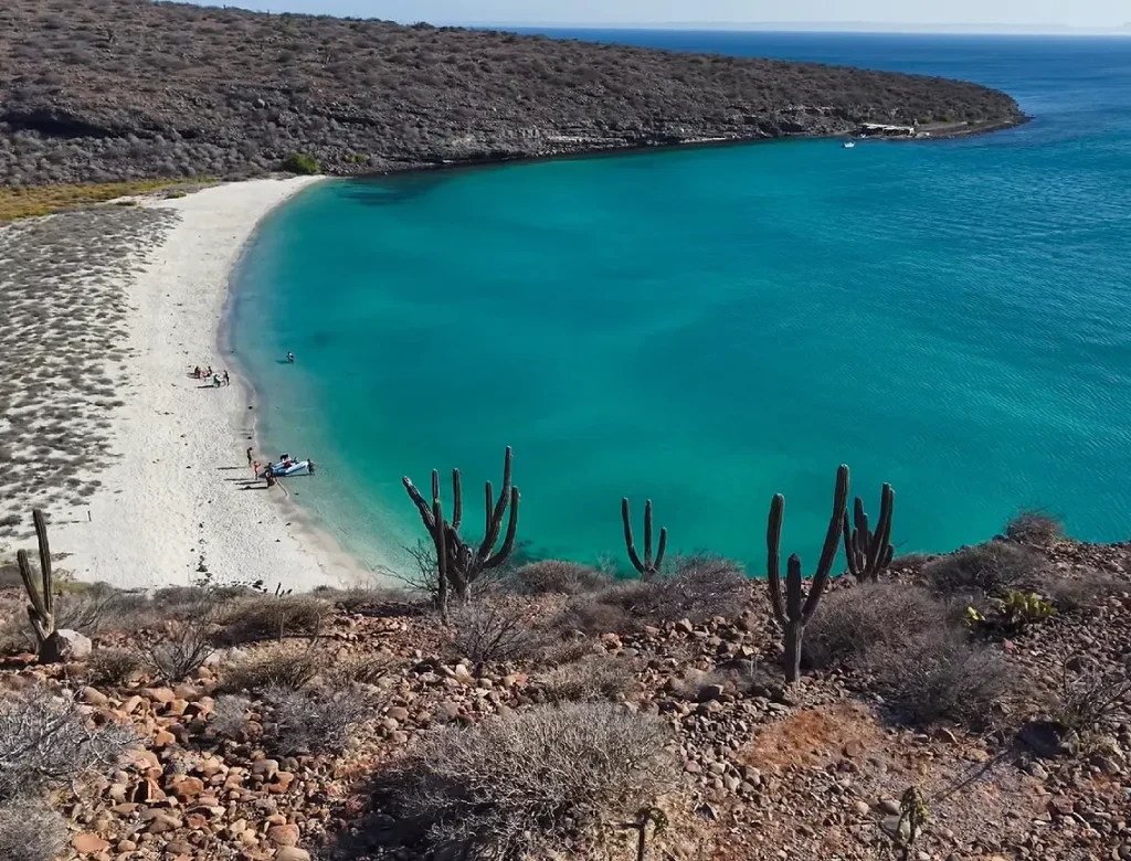 Isla Espíritu Santo, SESTANTE, servicios navieros, La Paz, Los Cabos