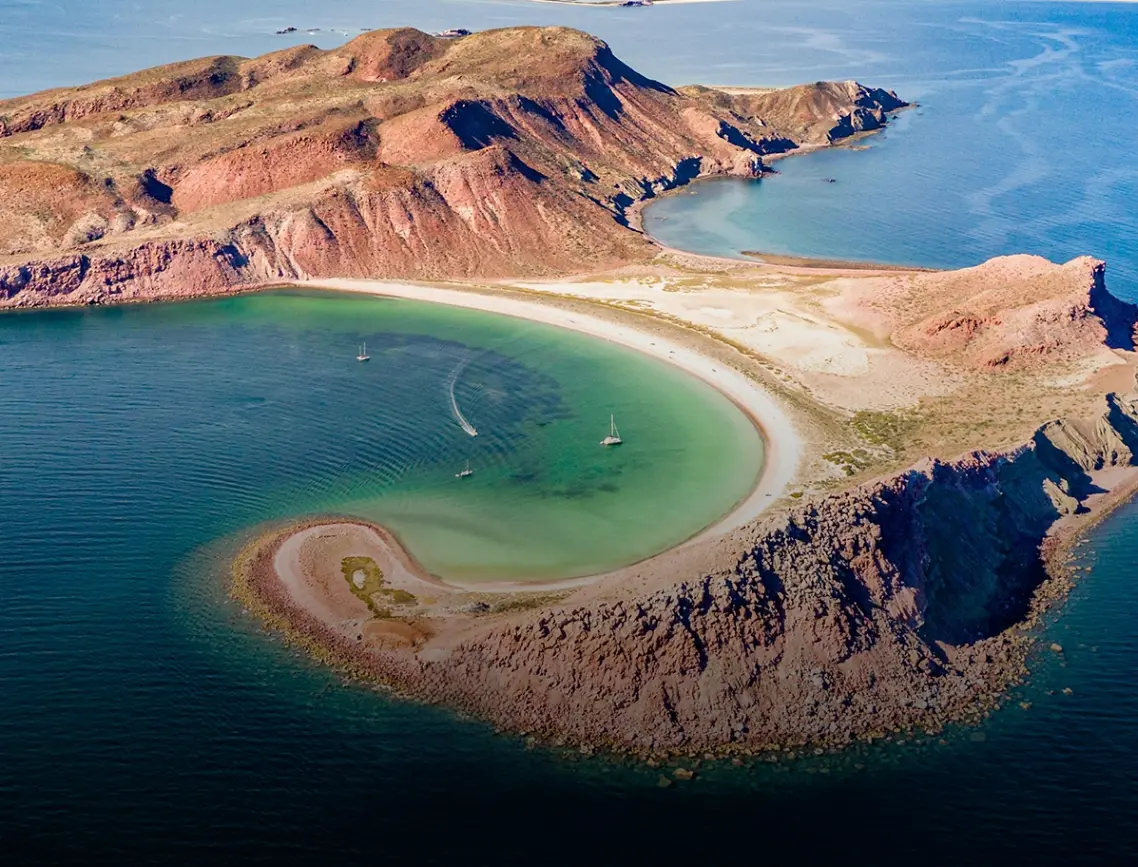 Isla San Francisquito, SESTANTE Servicios Navieros, Embarcaciones La Paz, BCS