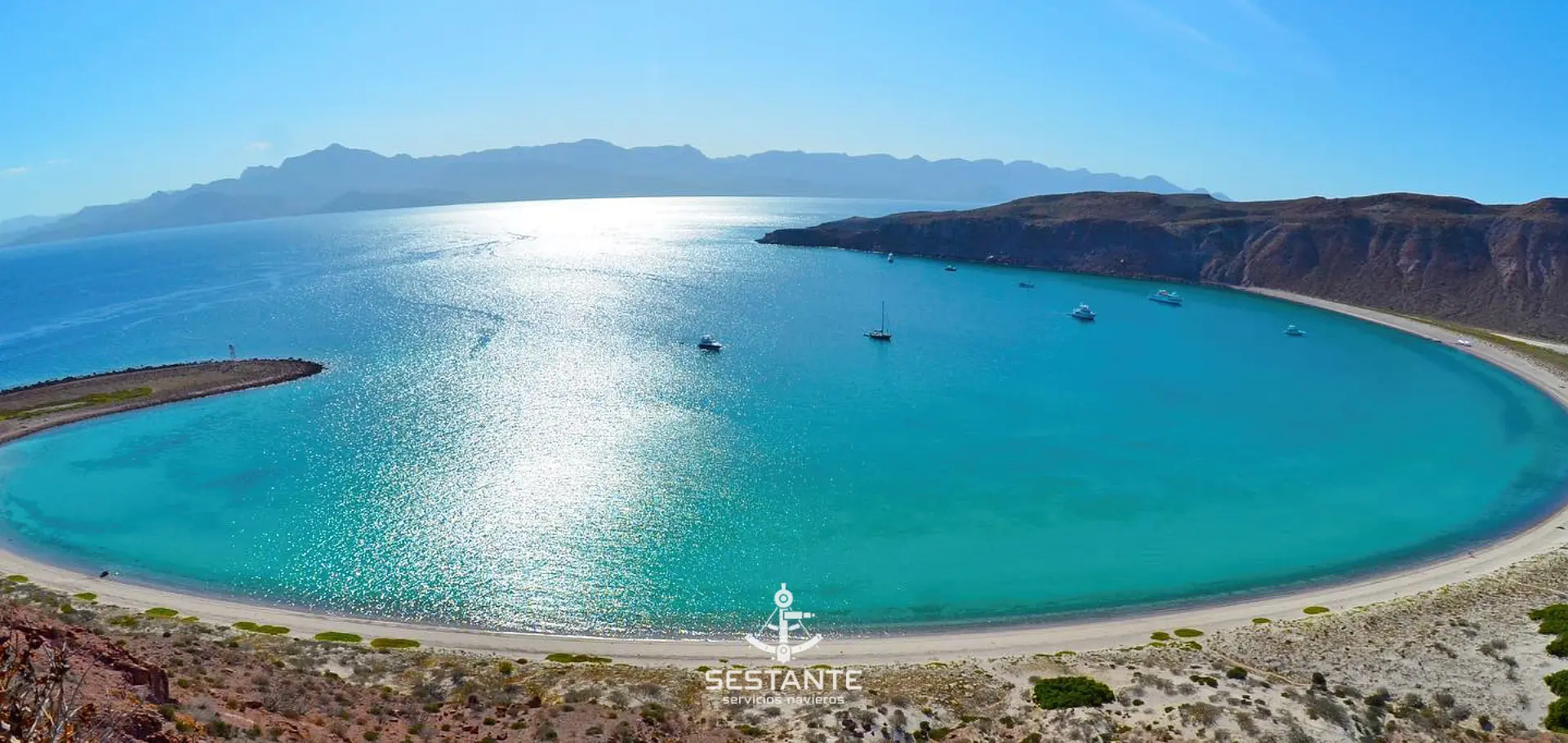 Isla San Francisquito, La paz, BCS. SESTANTE Servicios navieros